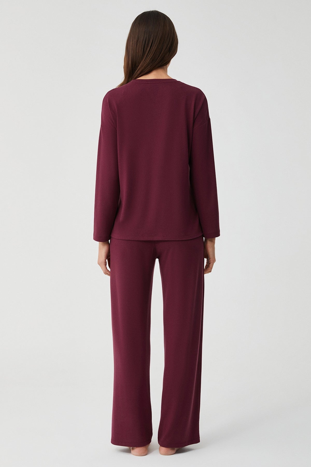 Bordo Comfort Mood Triko Takım