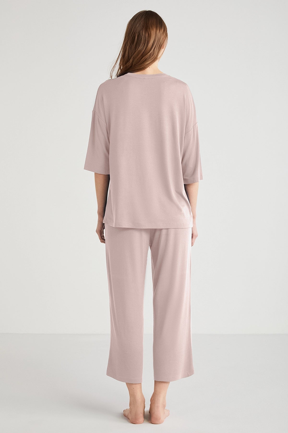 Triko Kapri Pijama Takımı