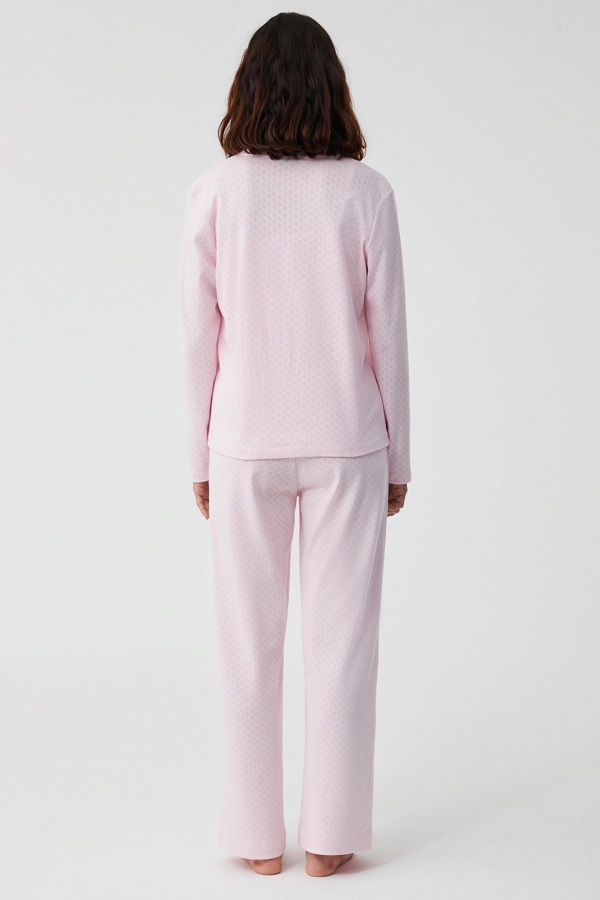 Pembe Soft Touch Üçlü Pijama Takımı