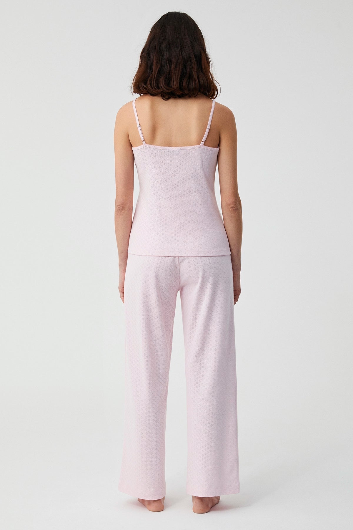 Pembe Soft Touch Üçlü Pijama Takımı