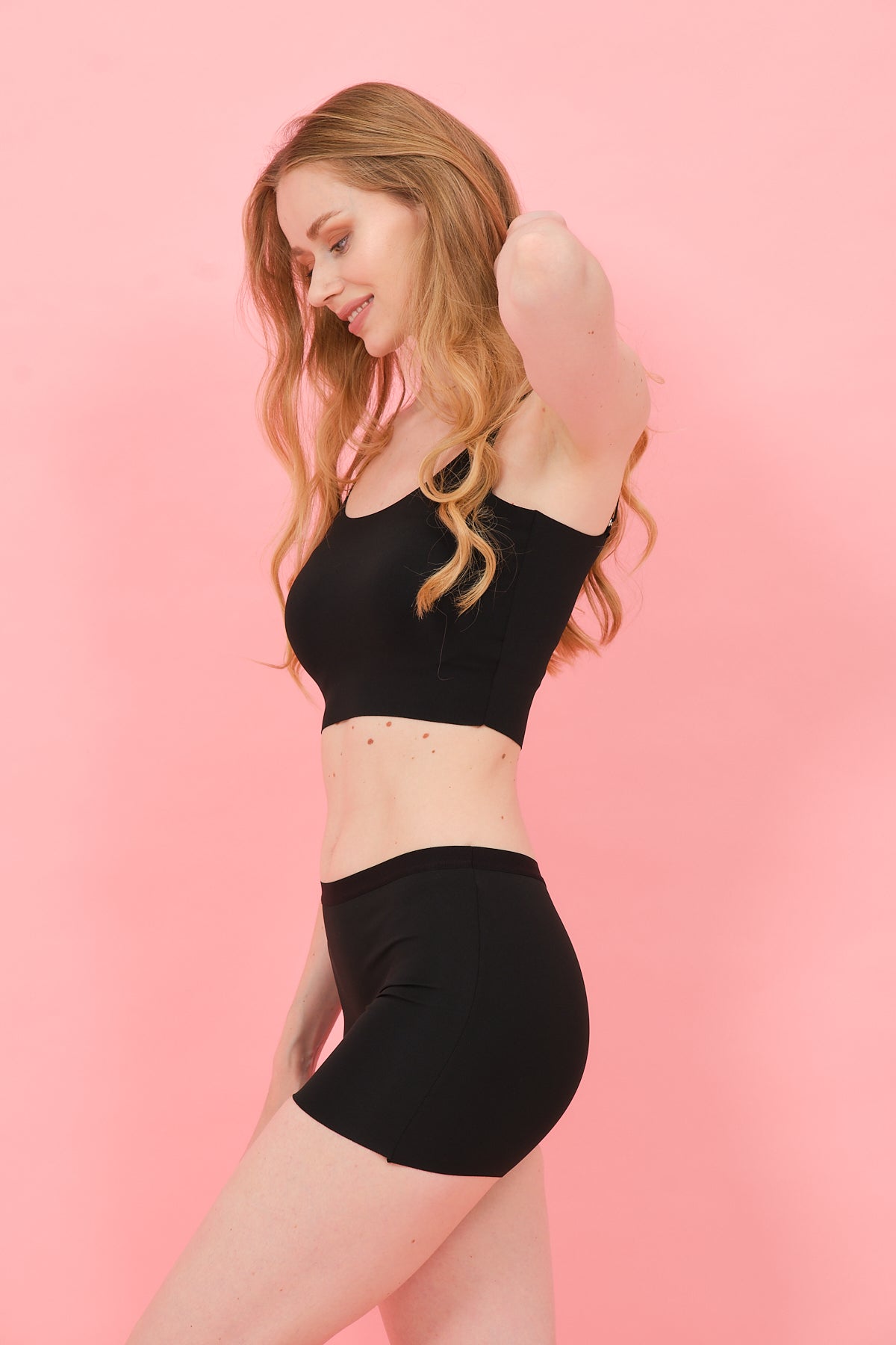 Kadın Basic Lazer Kesim Dikişsiz Boxer Külot