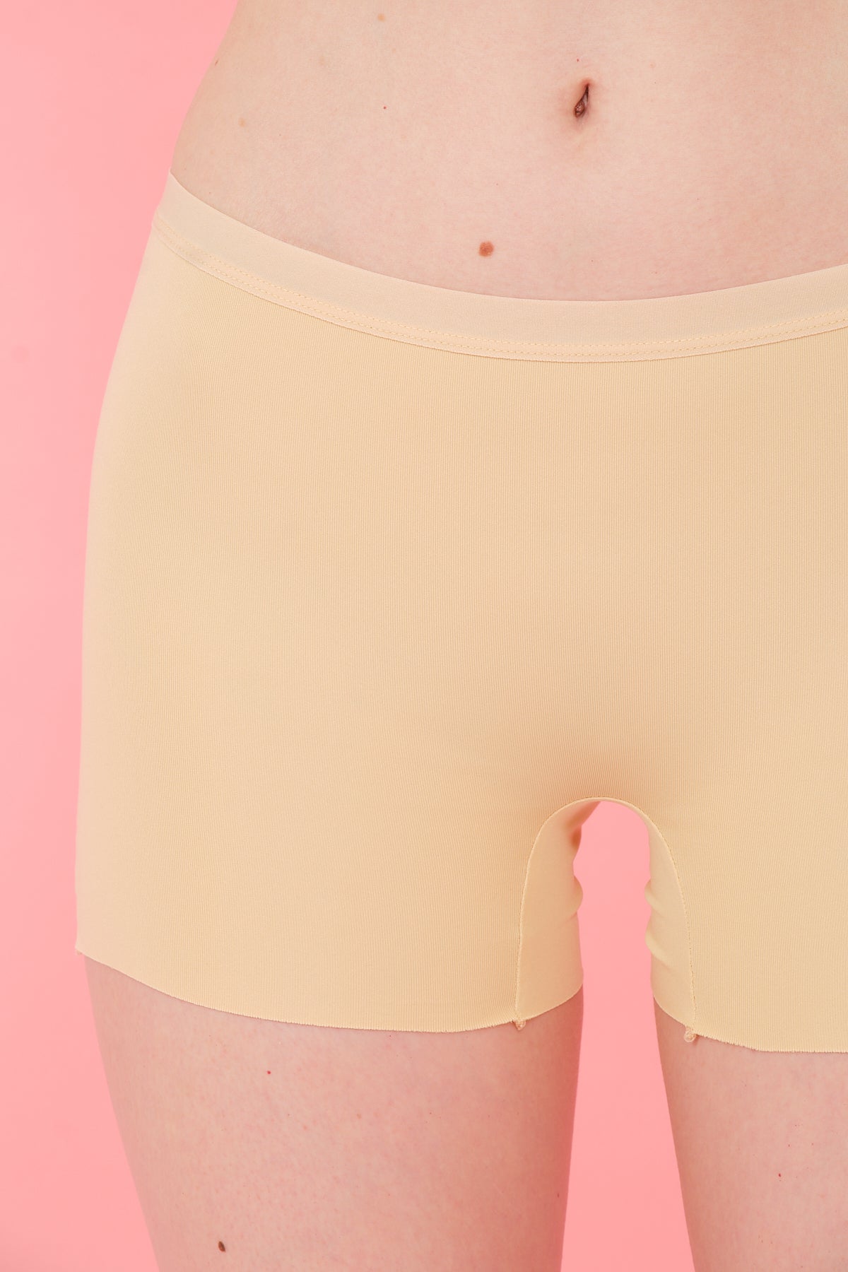 Kadın Basic Lazer Kesim Dikişsiz Boxer Külot