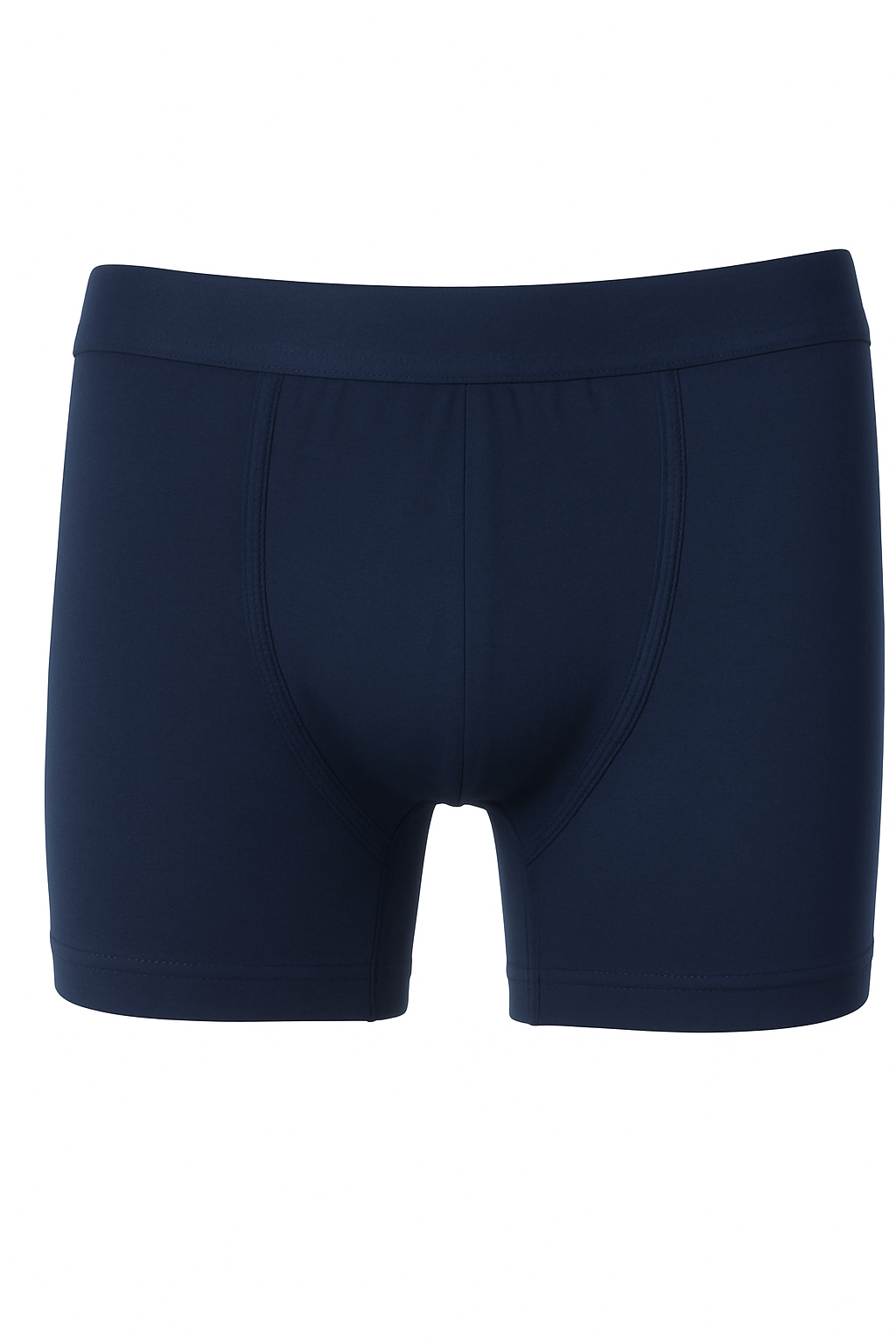 Erkek Lacivert Pamuklu Likralı Boxer