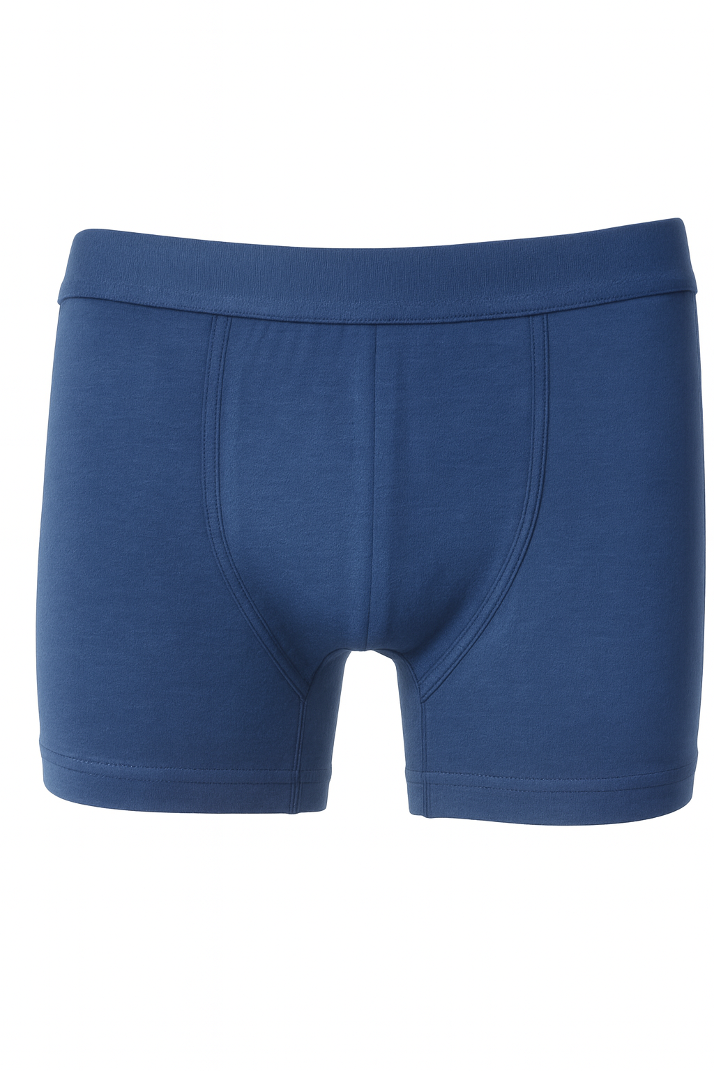 Erkek İndigo Pamuklu Likralı Boxer